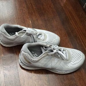 Silver/Gray New Balance Running Sneakers